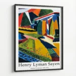 ABSTRACT LANDSCAPE Art by Henry Lyman Sayen - Image 5