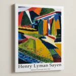 ABSTRACT LANDSCAPE Art by Henry Lyman Sayen - Image 4