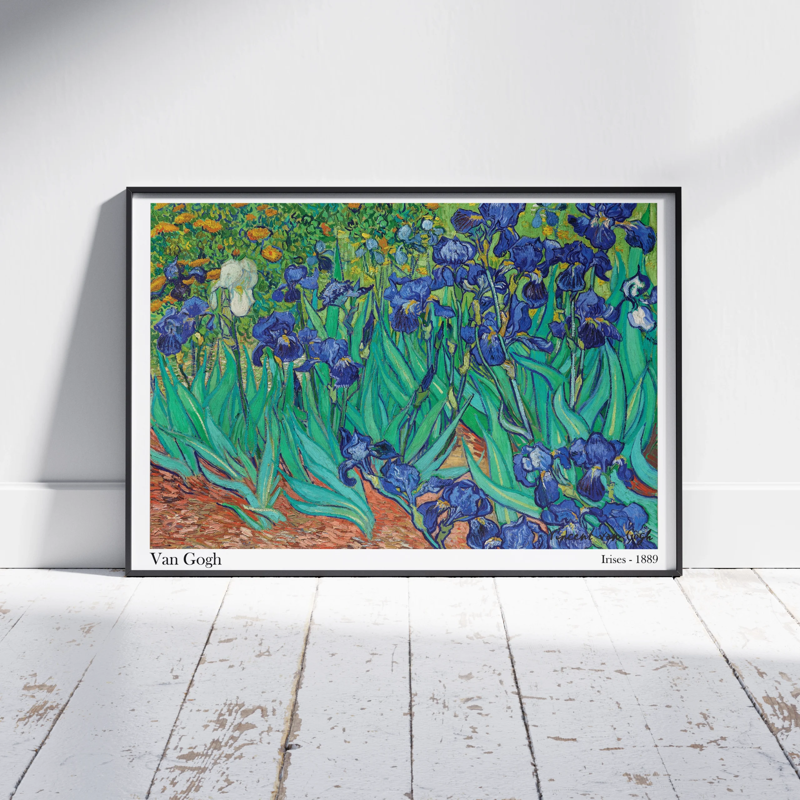 Irises 1889 1 VAN GOGH -IRISES - Image 1