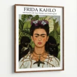 SELF PORTRAIT WITH THORN NECKLACE AND HUMMINGBIRD - Image 7