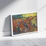 THE RED VINEYARDS NEAR ARLES - VAN GOGH - Image 3