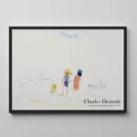 Two Women and Child on Beach by Charles Demuth - Image 5