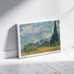 GREEN WHEAT FIELD WITH CYPRESS - Image 4