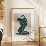 Crouching Silhouette by Henri Matisse