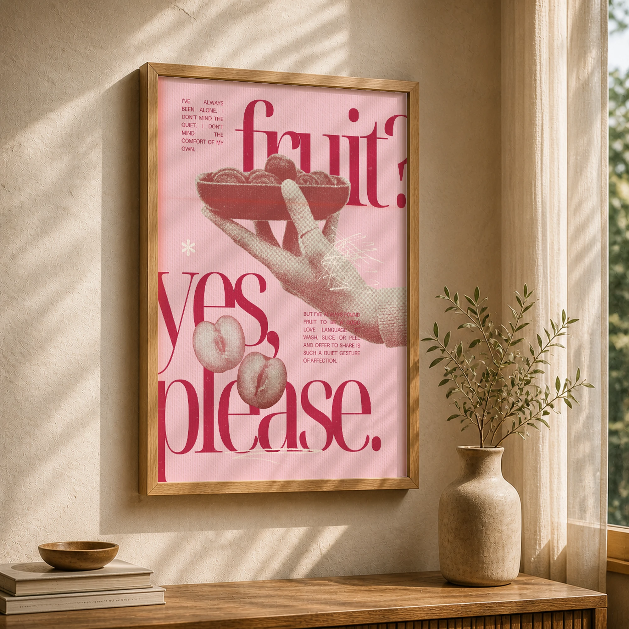 Ballet Flats Fruity Magazine Collage_Featured Image 1 Ballet Flats Fruity Magazine Collage Canvas Print - Image 1