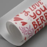 Berry Much Love Strawberry Quote Canvas Print - Image 3