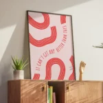 Cannot Get Any Better Red Wave Canvas Print - Image 2