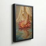 Divine Feet Lotus Spiritual Vastu Wall Art for Meditation and Prayer Room - Image 5
