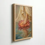 Divine Feet Lotus Spiritual Vastu Wall Art for Meditation and Prayer Room - Image 7