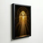Divine Light Blessings Spiritual Vastu Canvas Print for Positive Home Energy - Image 5