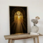 Divine Light Blessings Spiritual Vastu Canvas Print for Positive Home Energy - Image 2