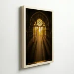 Divine Light Blessings Spiritual Vastu Canvas Print for Positive Home Energy - Image 6