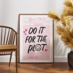 Do It For The Plot Check Canvas Print