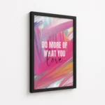 Do More What You Love Paint Canvas Print - Image 5