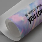 Do More What You Love Tie Dye Canvas Print - Image 3
