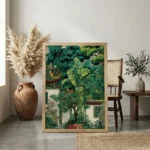 Eastern Sanctuary - Abstract Art Canvas Print