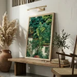 Eastern Sanctuary - Abstract Art Canvas Print - Image 2