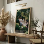 Garden Soiree - Abstract Art Canvas Print - Image 2