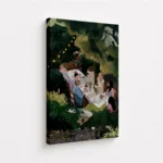 Garden Soiree - Abstract Art Canvas Print - Image 4