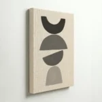 Geometric Neutral Shapes Scandinavian Minimal Wall Art - Image 4