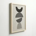 Geometric Neutral Shapes Scandinavian Minimal Wall Art - Image 6