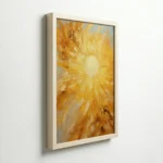Golden Energy Burst Prosperity Vastu Wall Art for Wealth and Abundance - Image 6