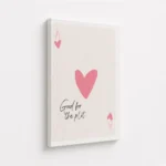 Good For The Plot Ace Card Canvas Print - Image 4