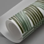 Green Organic Lines Abstract Modern Botanical Wall Art - Image 3