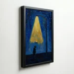 Hopeful Light Path Night Vastu Canvas Painting for New Beginnings - Image 5
