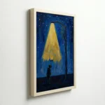 Hopeful Light Path Night Vastu Canvas Painting for New Beginnings - Image 6