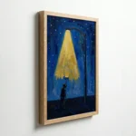 Hopeful Light Path Night Vastu Canvas Painting for New Beginnings - Image 7