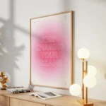 Keep Chasing Your Dreams Neon Canvas Print - Image 2