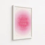 Keep Chasing Your Dreams Neon Canvas Print - Image 6