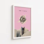 Keep It Simple Pink Suit Collage Canvas Print - Image 6
