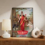 Goddess Lakshmi – 1894 | Raja Ravi Varma
