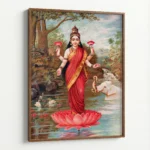 Goddess Lakshmi – 1894 | Raja Ravi Varma - Image 7