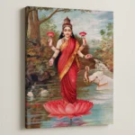 Goddess Lakshmi – 1894 | Raja Ravi Varma - Image 4
