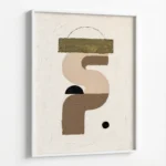 Minimal Abstract Form – Modern Neutral Canvas Print - Image 6