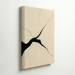 Minimal Black Line Abstract Contemporary Wall Decor - Image 4