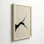 Minimal Black Line Abstract Contemporary Wall Decor - Image 6