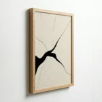 Minimal Black Line Abstract Contemporary Wall Decor - Image 7