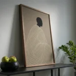 Minimal Line Figure Neutral Aesthetic Modern Wall Decor - Image 2