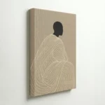 Minimal Line Figure Neutral Aesthetic Modern Wall Decor - Image 4