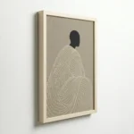 Minimal Line Figure Neutral Aesthetic Modern Wall Decor - Image 6