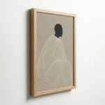 Minimal Line Figure Neutral Aesthetic Modern Wall Decor - Image 7