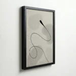 Minimalist Abstract Line Art Neutral Wall Decor - Image 5