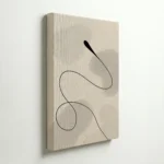 Minimalist Abstract Line Art Neutral Wall Decor - Image 4