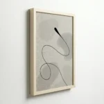 Minimalist Abstract Line Art Neutral Wall Decor - Image 6