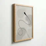 Minimalist Abstract Line Art Neutral Wall Decor - Image 7