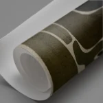 Modern Earth Tone Abstract Organic Shapes Wall Art - Image 3